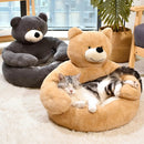 Cama Para Mascotas Con Osito